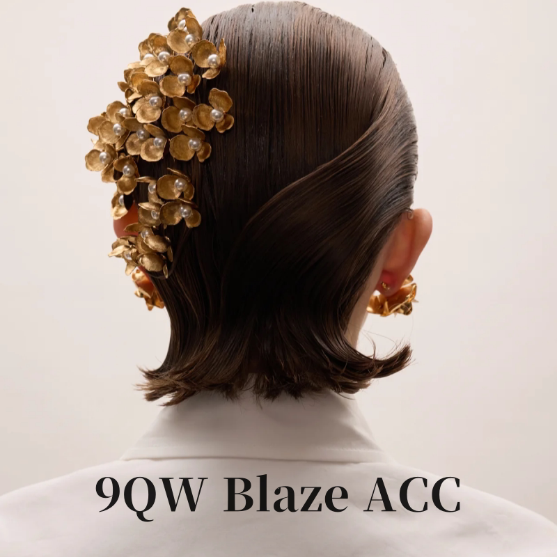 Vintage brushed gold flower pearl hairpin, new Chinese U-shaped hairpin, daily versatile, commuter updo, artifact hair accessories