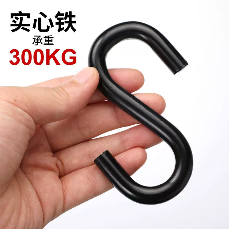 Large S hook for camping hammock Picnic accessories Indoor sling chair hanging shaker hook Load-bearing hook