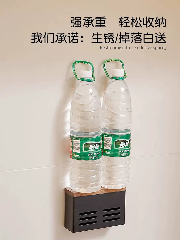 Wall-mounted chopsticks special storage box new high-end household chopsticks non-punch kitchen chopsticks bucket shelf Y