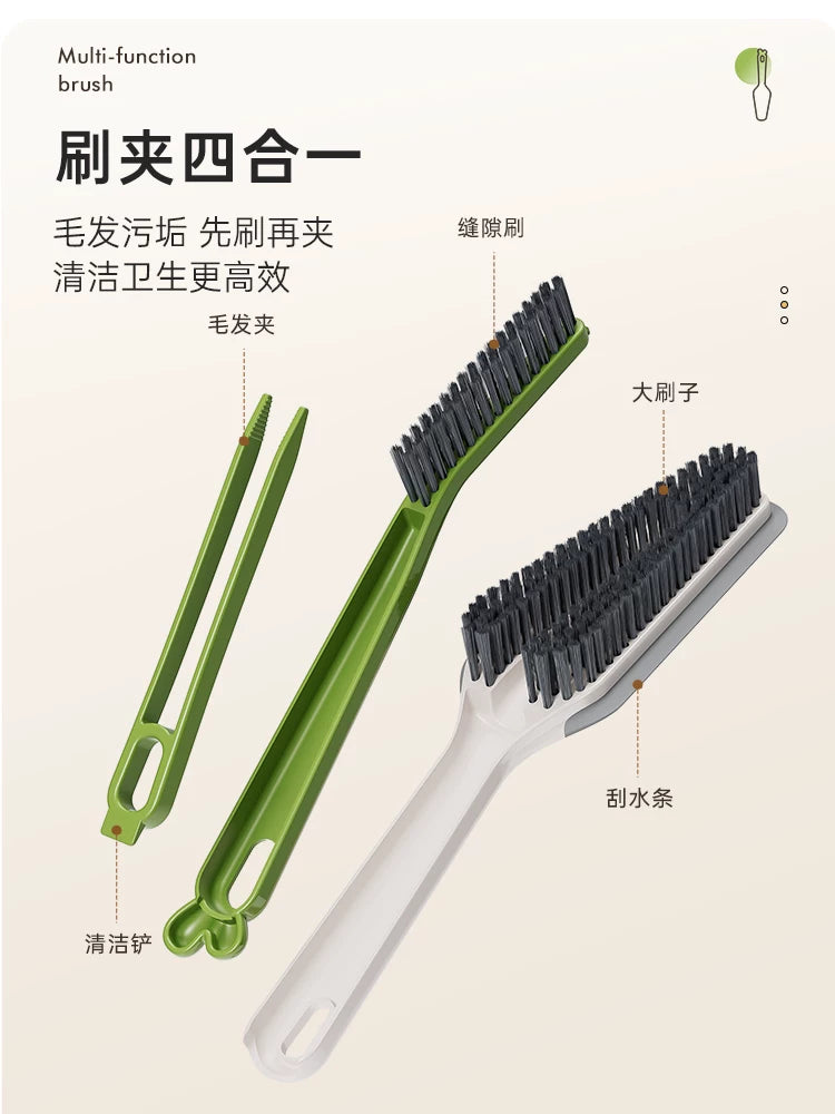 Multi-function, no dead corners, crevices, cleaning brushes, toilet bathrooms, tile floor brushes, long-handled cleaning tool brushes