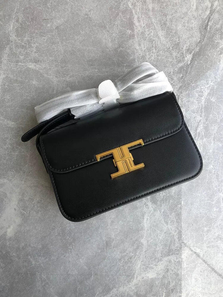 Shopping mall cabinet removal high-quality high-end small square bag texture niche fashion versatile leather women's bag shoulder crossbody bag
