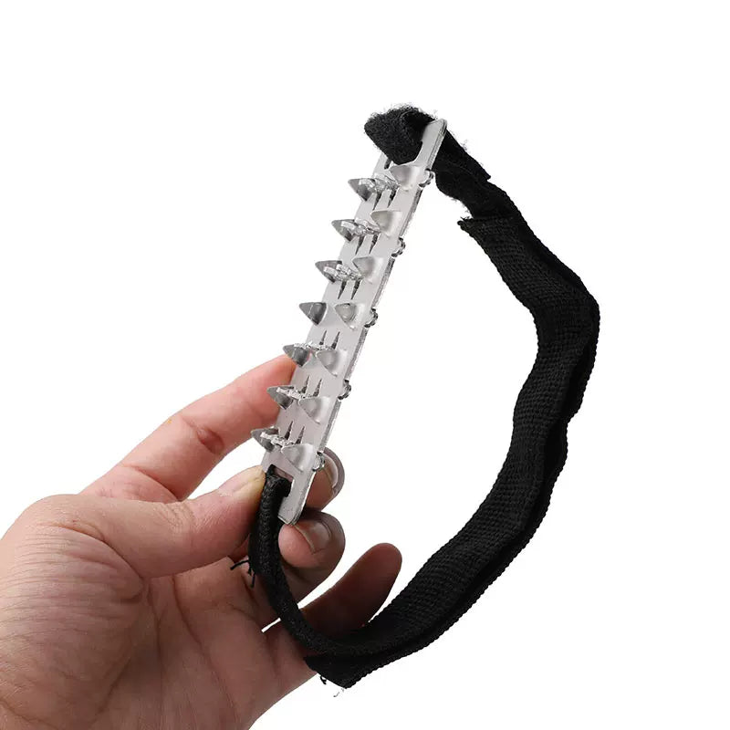 Outdoor men's and women's anti-slip shoe covers, 26-tooth 10-tooth stainless steel anti-drop crampons, Northeast Ice and Snow Road, mountaineering snow spikes