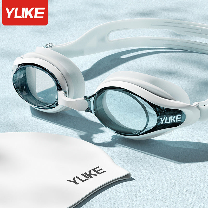 Swimming goggles adult HD anti-fog waterproof men and women professional swimming goggles diving equipment wholesale