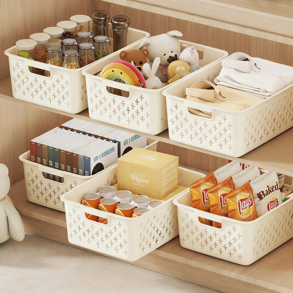 Kitchen storage boxes, pot lid shelves, shelves, plastic pots and pans, storage racks, cabinets, storage boxes, storage baskets, storage shelves