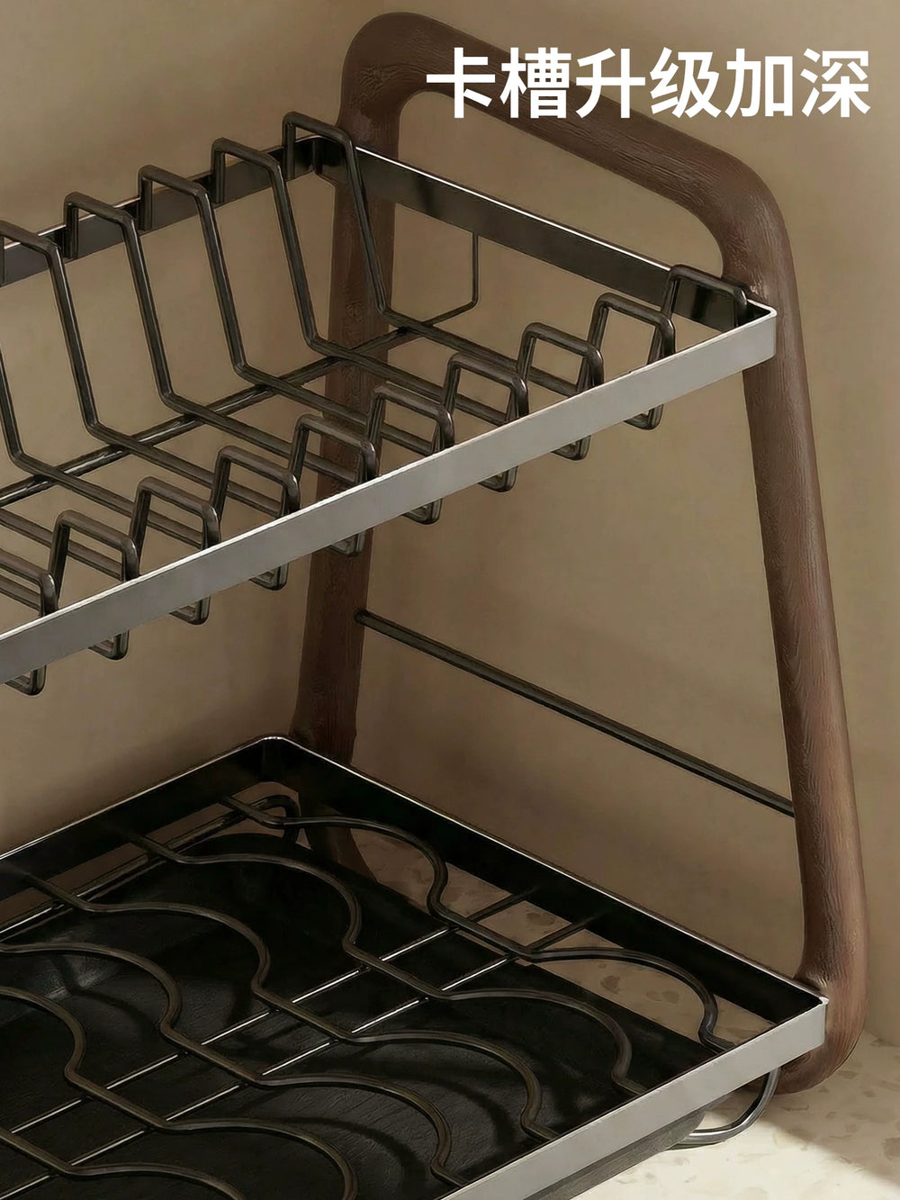 Cabinet Home Kitchen Countertop Bowl Multi-layer Dish Drainage Rack 2026 New Dish Storage Shelf Y