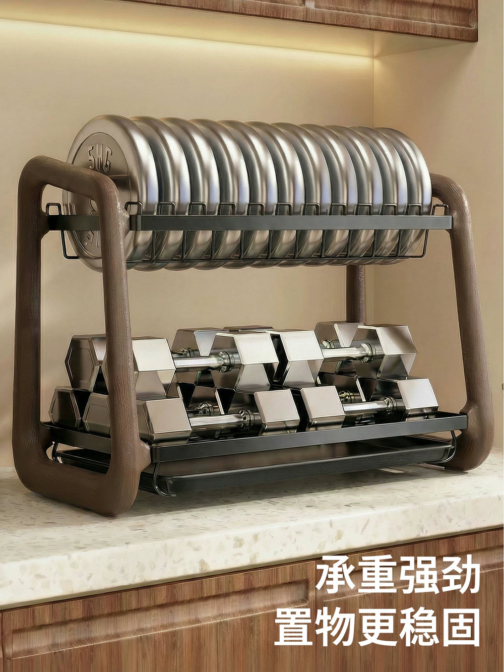 Cabinet Home Kitchen Countertop Bowl Multi-layer Dish Drainage Rack 2026 New Dish Storage Shelf Y