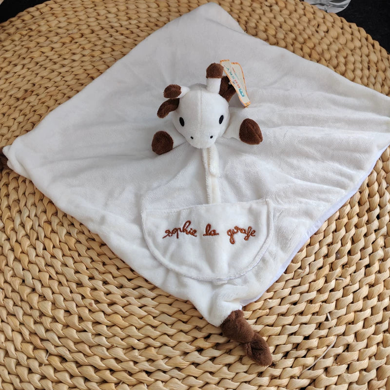 New French Vulli Sophie Sophie Deer Baby Comfort Towel Baby Toys Silky