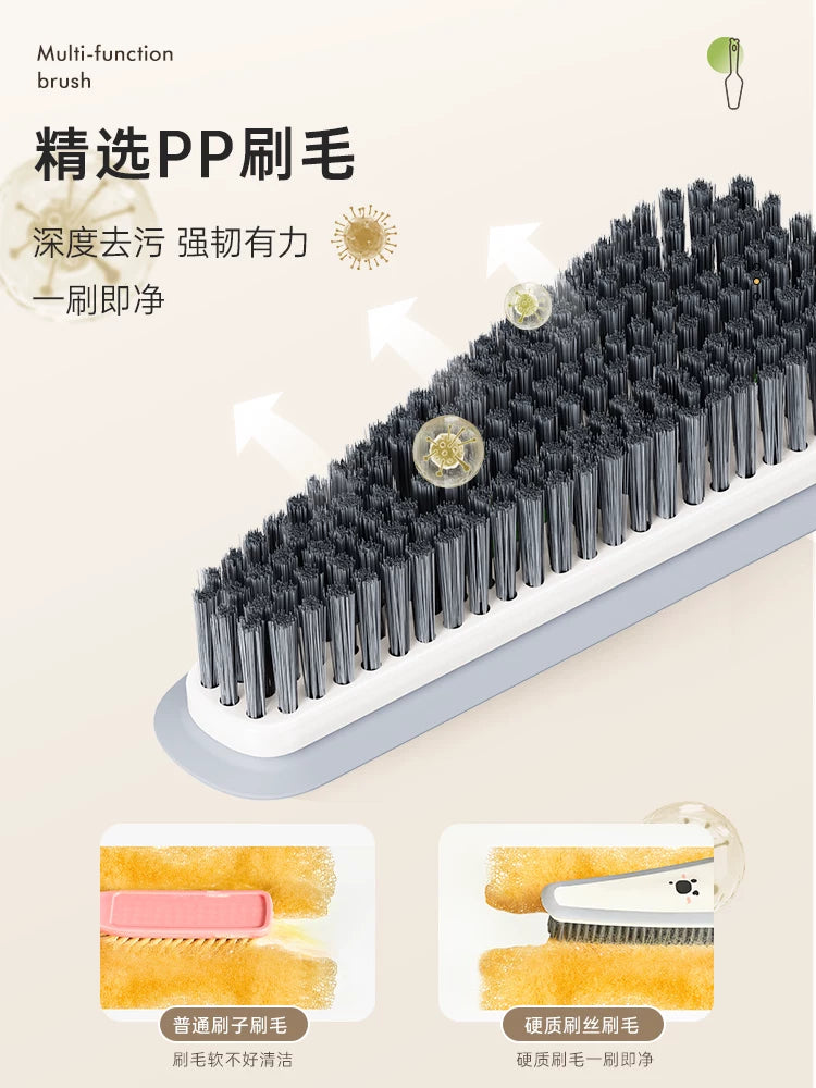 Multi-function, no dead corners, crevices, cleaning brushes, toilet bathrooms, tile floor brushes, long-handled cleaning tool brushes