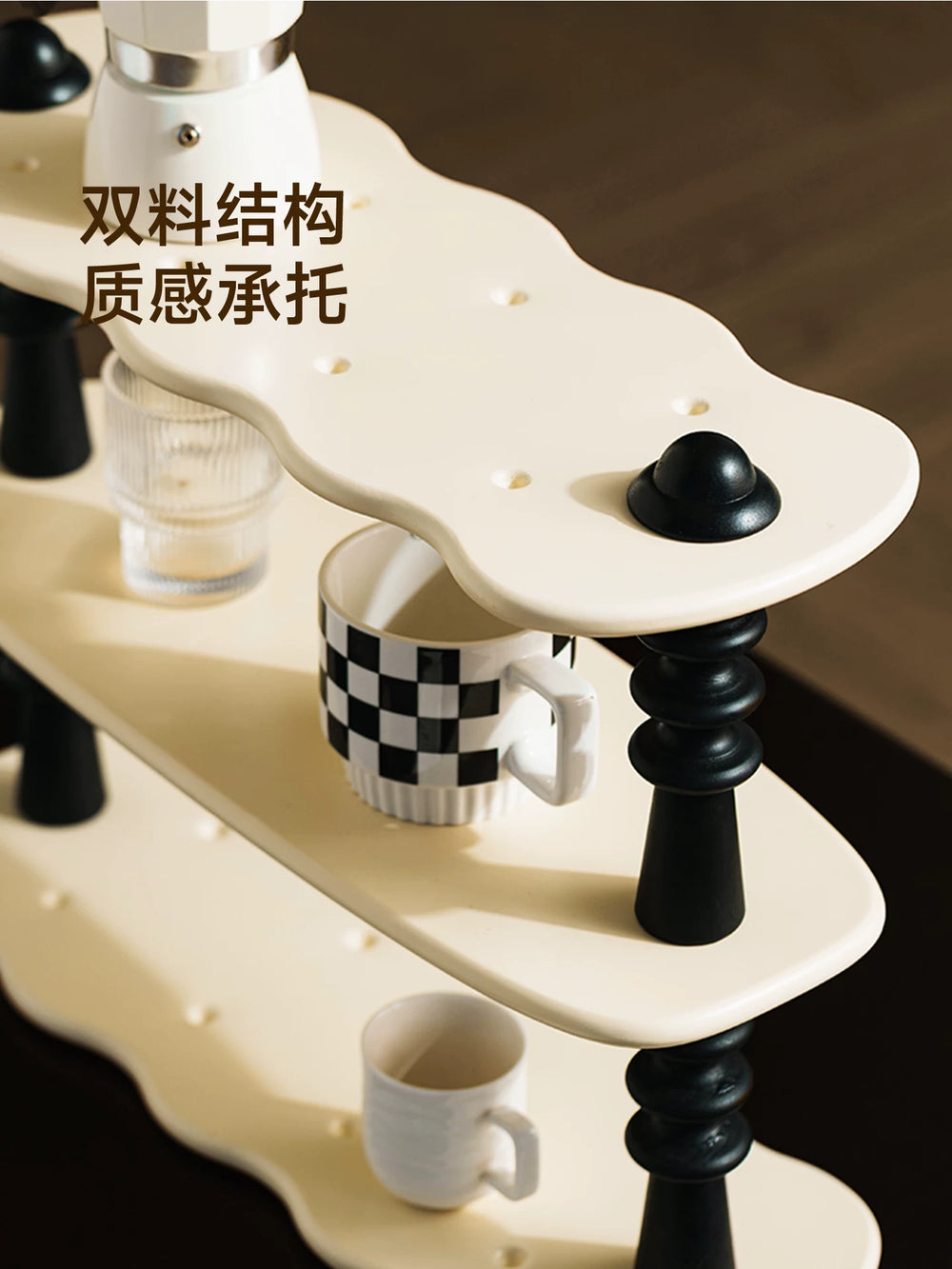 Peninsula Liangpin cup storage rack, desktop water cup holder, bar coffee tea mug, second-hand organizing shelf