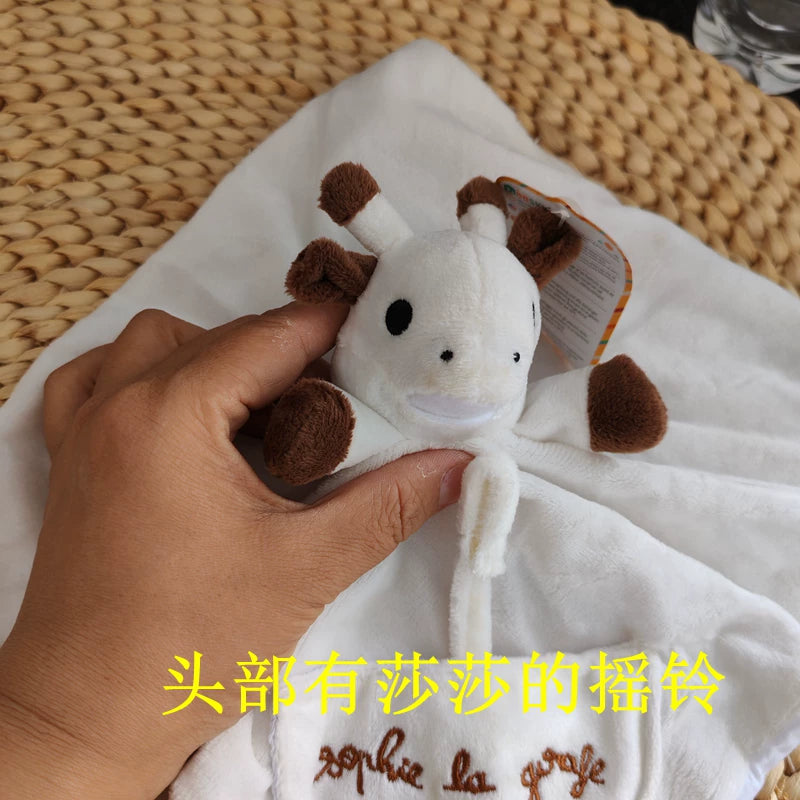 New French Vulli Sophie Sophie Deer Baby Comfort Towel Baby Toys Silky