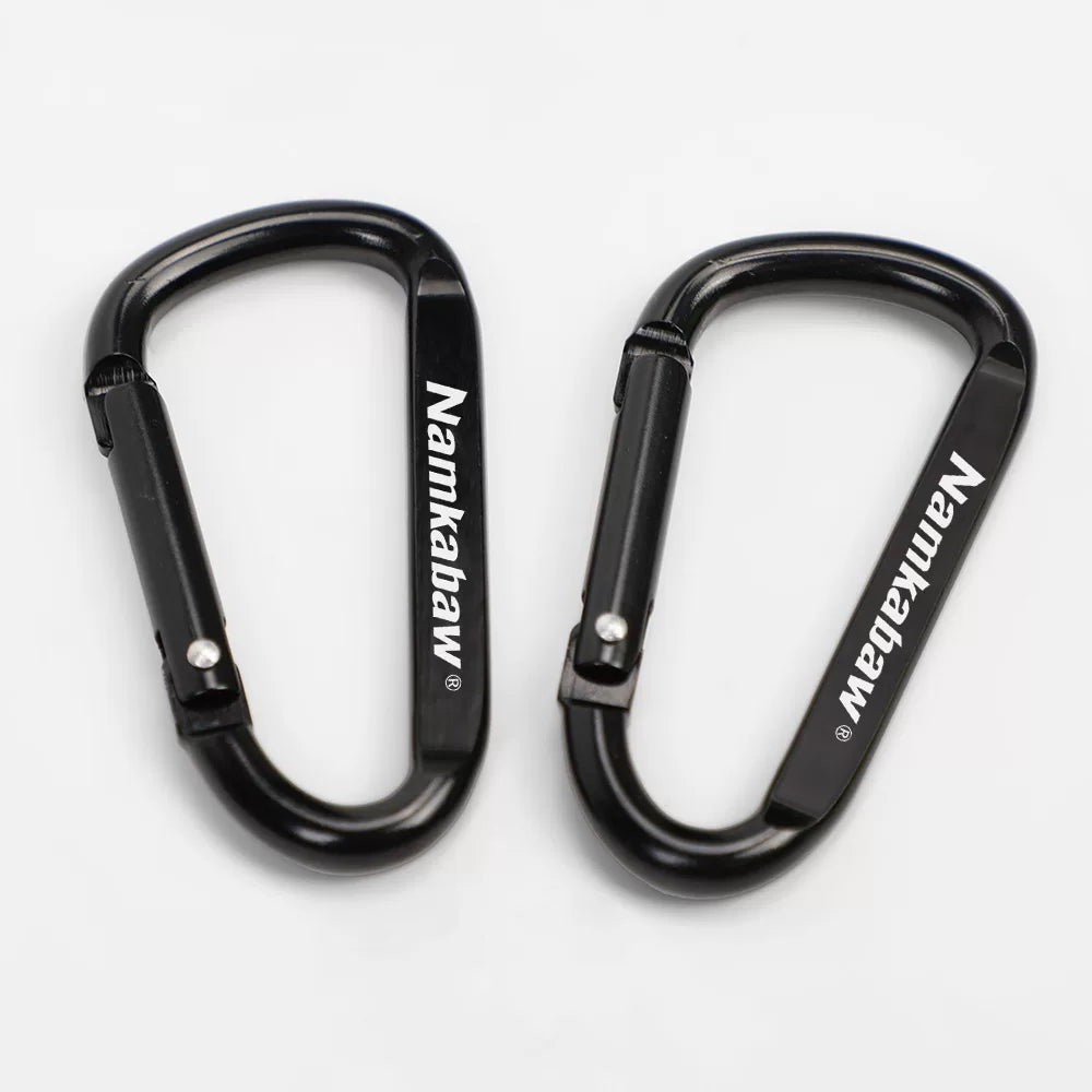 Namkabaw Quick Hitch Buckle Outdoor Quick Hitch Buckle Carabiner Tactical Loop Buckle Hook Lock Buckle Backpack Keychain