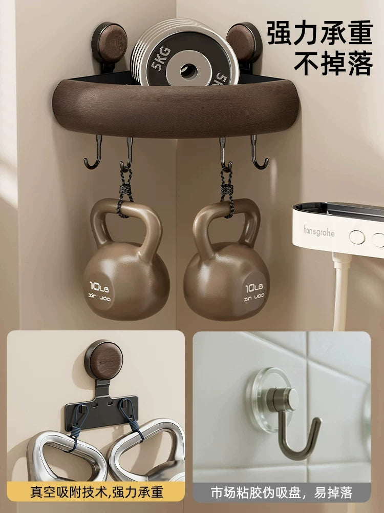 Suction cups, plastic wood, corner shelves, toilets, bathrooms, vanities, showers, shampoos, shampoos, triangle storage, Y