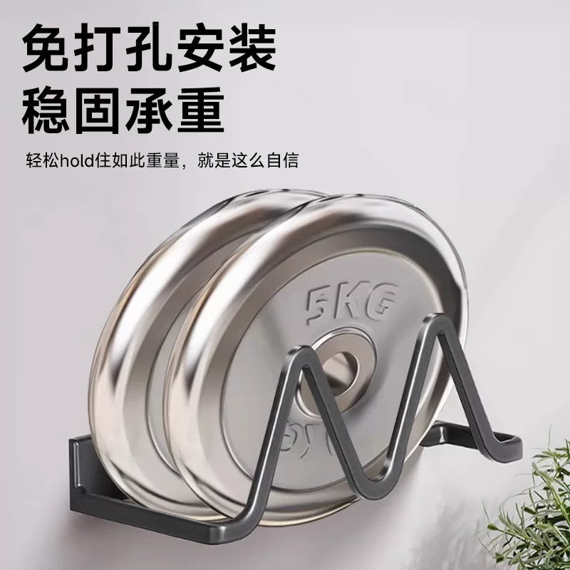 Kitchen pot lid rack, wall mounted pot lid placer, multi-functional household shelf, multi-layer cutting board, cutting board, storage rack Y