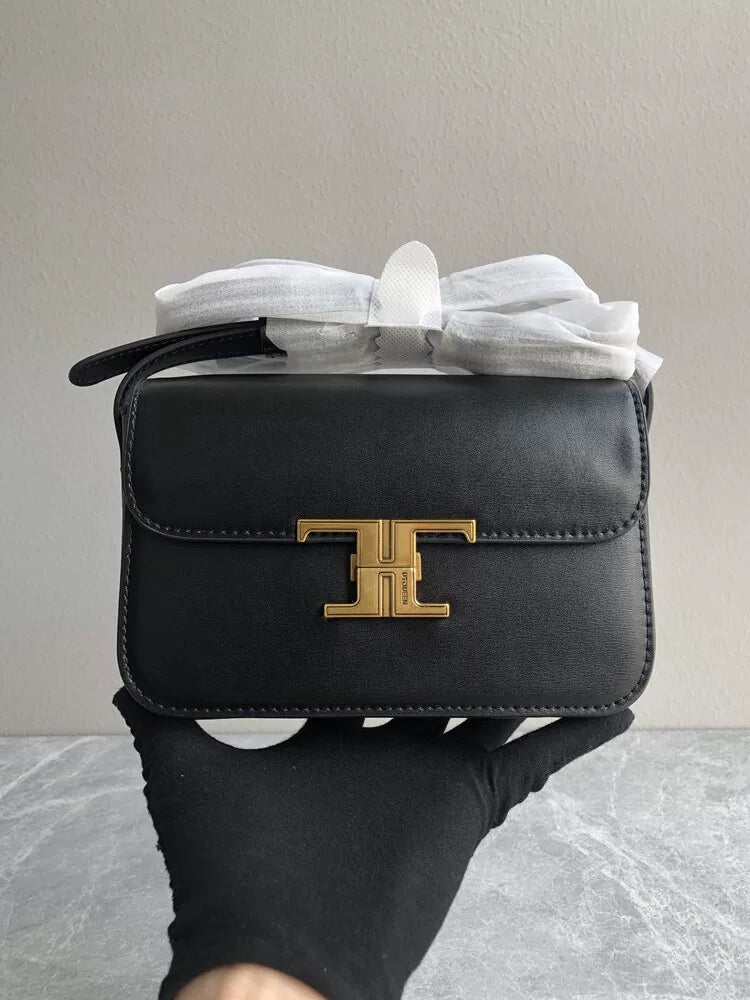 Shopping mall cabinet removal high-quality high-end small square bag texture niche fashion versatile leather women's bag shoulder crossbody bag
