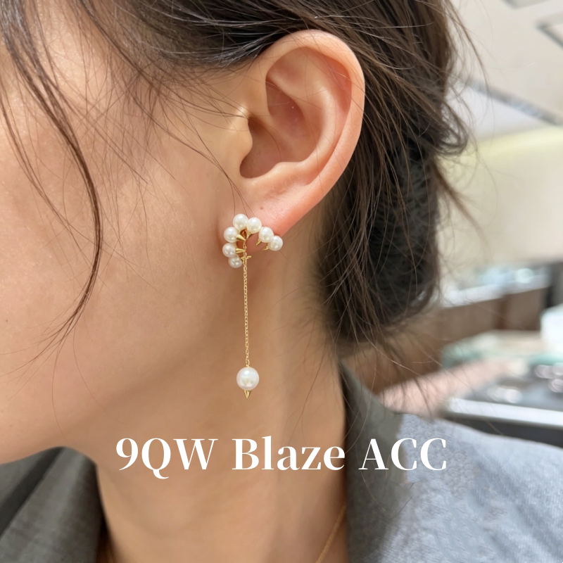 Korean version of the 21st century maharajah's wife IU Lee Ji-eun's same pearl tassel earrings explosive stud earrings are gentle and high-end