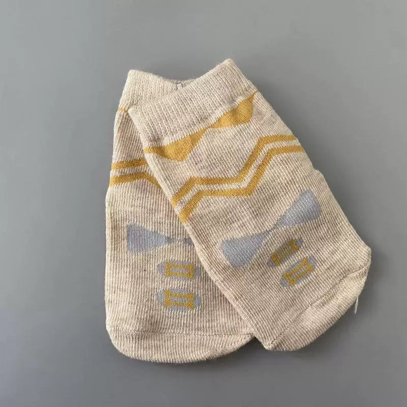 Baby floor socks, toddler socks, baby non-slip baby socks, spring and autumn and winter socks and socks 5 pairs of clearance and non-refundable