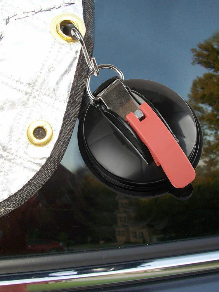 Outdoor Vacuum Power Suction Cup, Car Top Tent, Canopy, Car Side Hook, Camping Buckle Clip Retainer, Glass Suction Cup