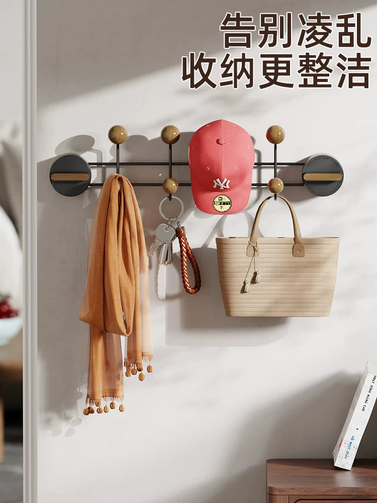 Suction cup door rear hook hanger without punching strong load-bearing wall hanging hook bathroom toilet storage Y