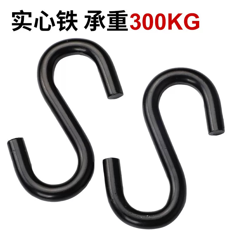 Large S hook for camping hammock Picnic accessories Indoor sling chair hanging shaker hook Load-bearing hook
