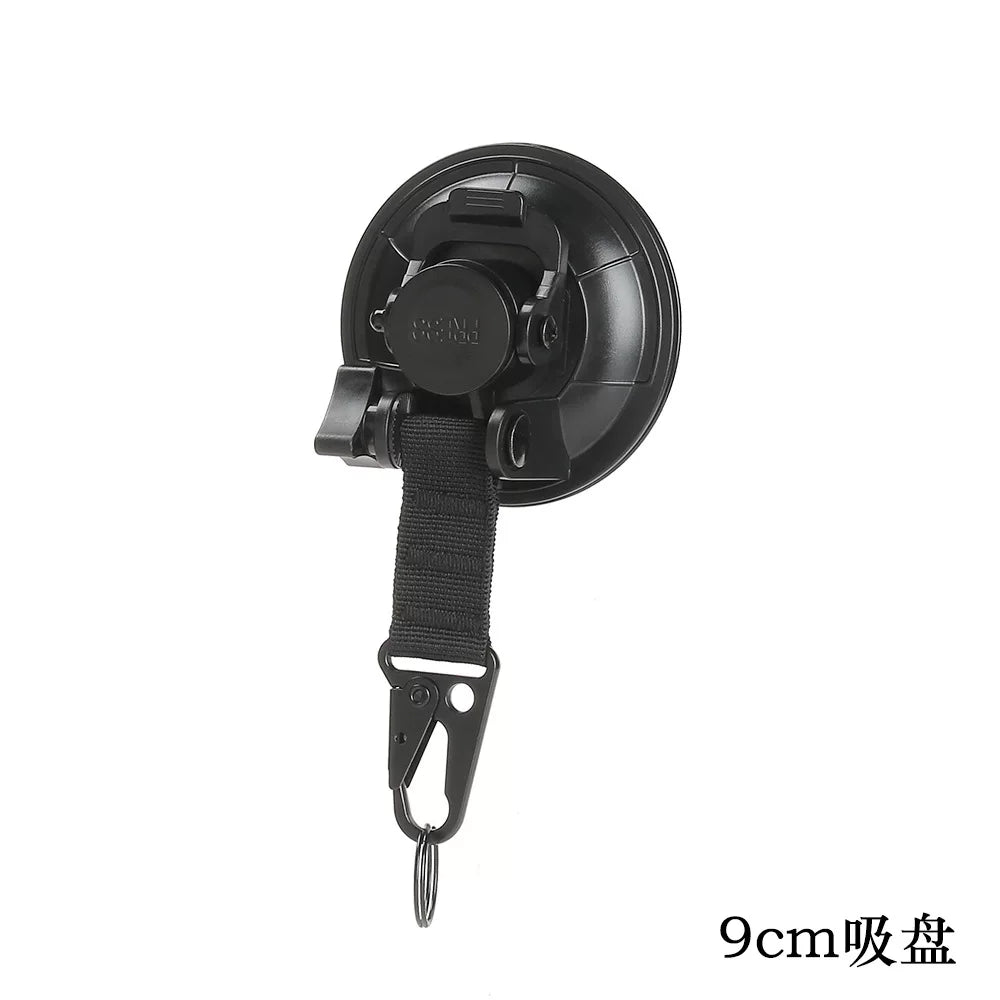 Outdoor eagle mouth suction cup hook camping canopy tent fixed pet car strap 9cm strong vacuum suction cup