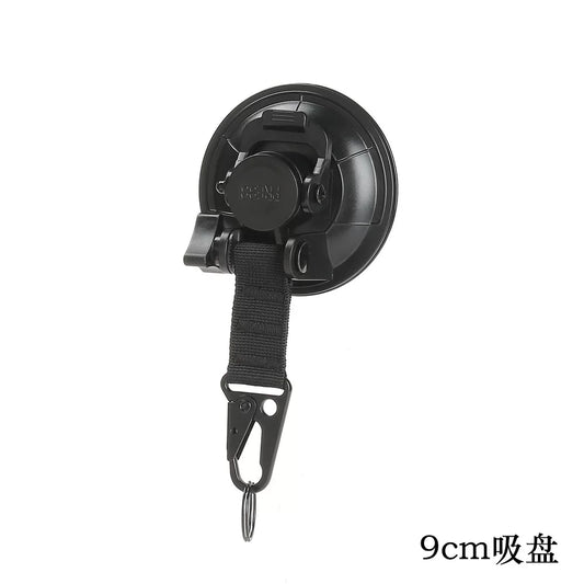 Outdoor eagle mouth suction cup hook camping canopy tent fixed pet car strap 9cm strong vacuum suction cup