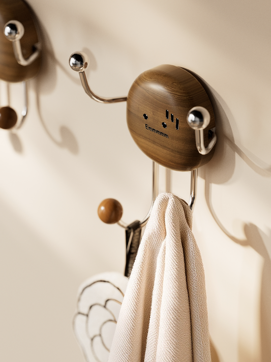 Suction cup towel rack free toilet towel hanging rod towel hook walnut cute idea