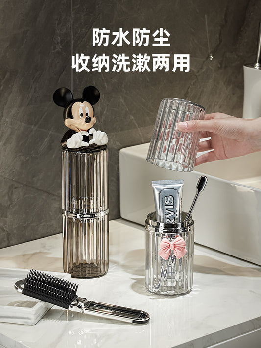[Peninsula good] travel wash cup, toothbrush, toothpaste, toothpaste, tooth cup storage box, portable tooth cup, tooth barrel, mouthwash cup