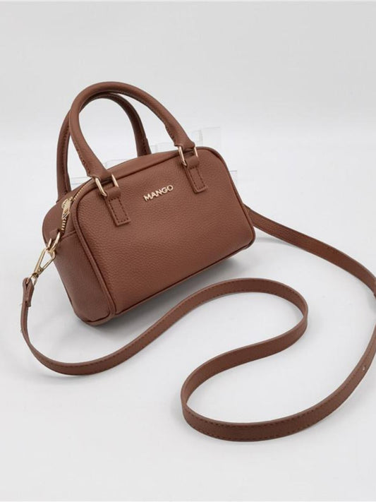 Foreign trade export niche design bowling boston bag women's 2024 new handbag commuter shoulder crossbody bag