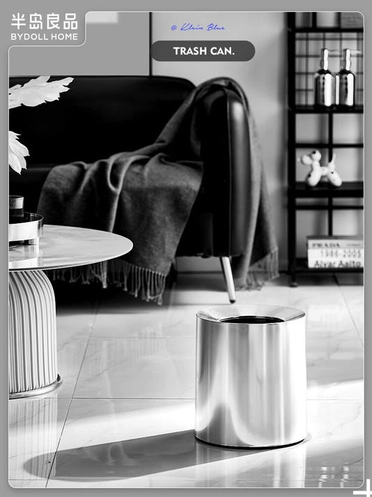 Trash can, light luxury hotel model room, bathroom, toilet, living room kitchen, high-end office toilet, high-end household use
