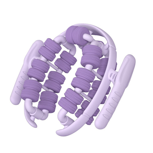 28 rounds of leg ring leg clamp roller calf muscle relaxation beautiful leg massage slimming leg yoga ring leg clamp device