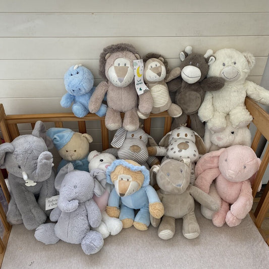 Tail single lop rabbit elephant richie rabbit doll soothe elephant plush toy long ear rag doll doll throw pillow