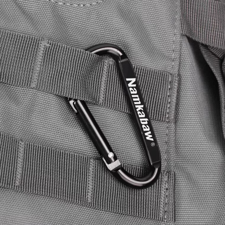 Namkabaw Quick Hitch Buckle Outdoor Quick Hitch Buckle Carabiner Tactical Loop Buckle Hook Lock Buckle Backpack Keychain