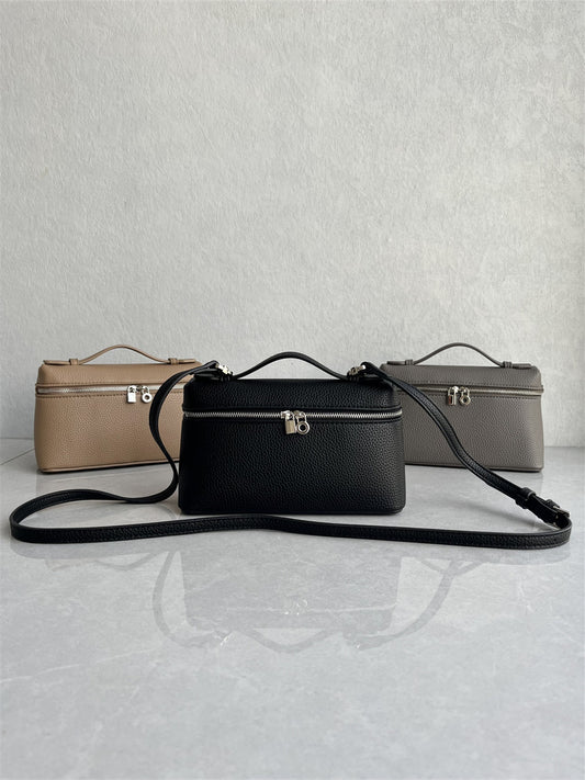 Foreign trade factory tail goods loss clearance cowhide lunch box bag fashion and versatile classic hot one-shoulder crossbody women's bags
