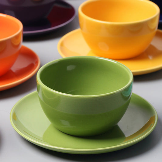 Sale Creative Candy Color Ceramic Plate for Home Use 6 Inch Side Dishes Snack Small Plate Cute Cake Dish Bone Plate