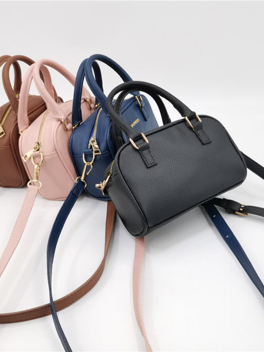 Foreign trade export hand-held ladies pillow bag Boston small square bag niche design crossbody bag shoulder bag mobile phone bag