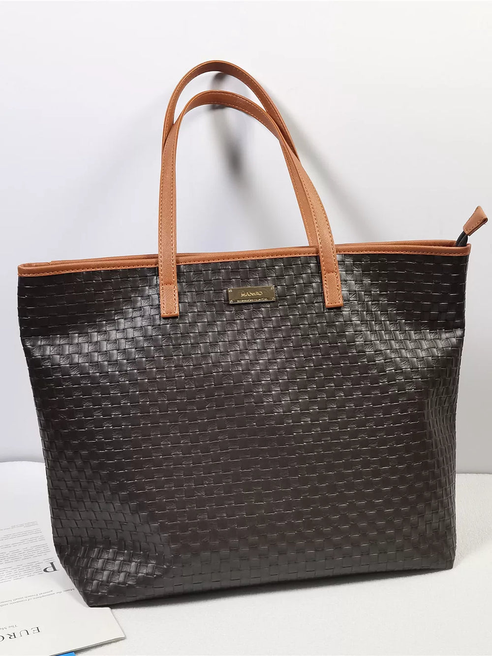 Foreign trade clearance export woven large-capacity tote bag women's bag 2026 new shoulder bag for work and commuting to class