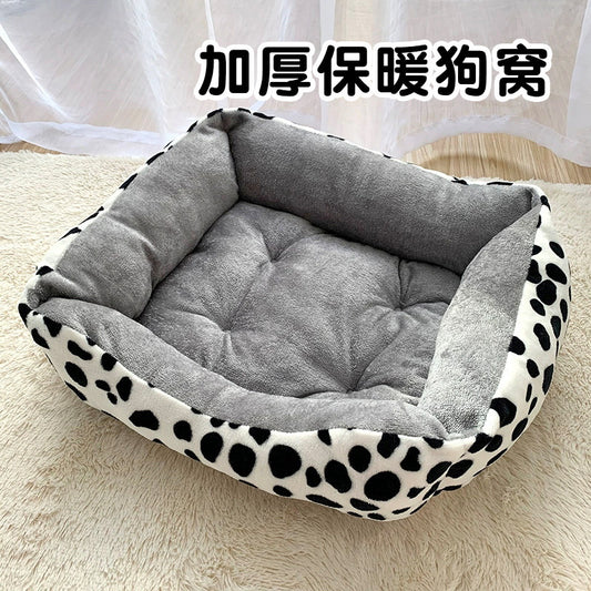 Dog kennel lazy sofa can lie down and sleep, warm and thickened mat in winter, universal small and medium-sized dog pet supplies in all seasons