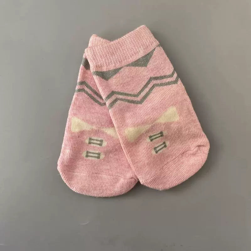 Baby floor socks, toddler socks, baby non-slip baby socks, spring and autumn and winter socks and socks 5 pairs of clearance and non-refundable