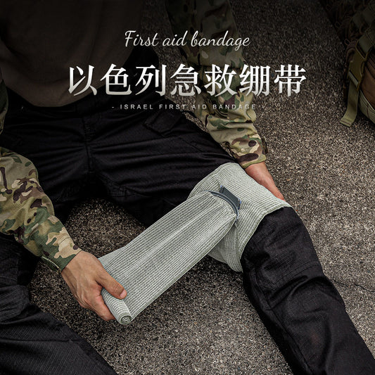 Outdoor camping elastic tactical tourniquet camping supplies first aid training trauma vacuum pressurized Israel bandages