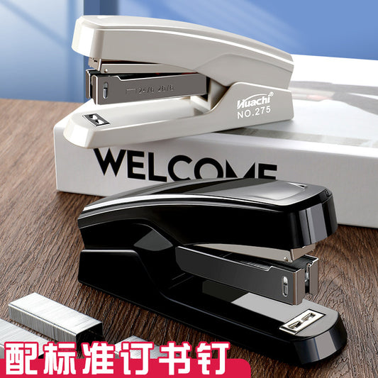Stapler, office small, 40-page nail, multi-function, student labor-saving stapler, large household hand-held takeaway, heavy-duty thickened staple