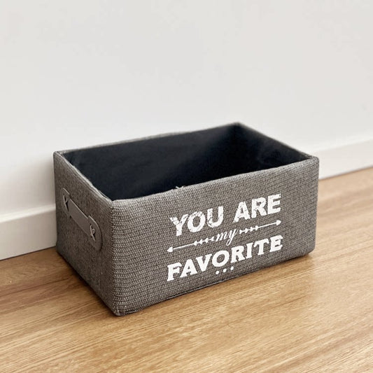 Simple storage box, fabric desktop storage organizer, remote control, cosmetic drawer, storage box, sundry storage basket