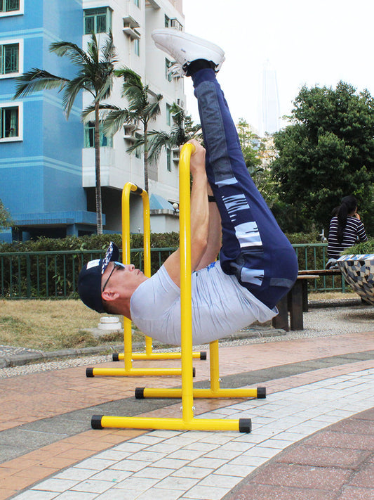 Parallel bar frame fitness household split type raise arm flexion and extension double pole prisoner family push-up bracket sports equipment