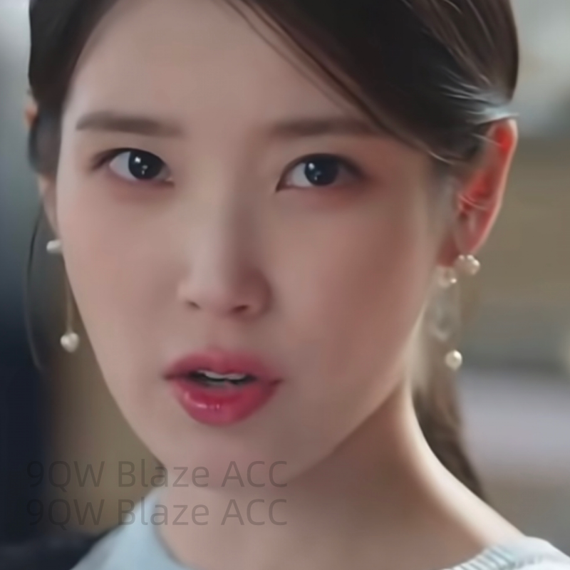 Korean version of the 21st century maharajah's wife IU Lee Ji-eun's same pearl tassel earrings explosive stud earrings are gentle and high-end