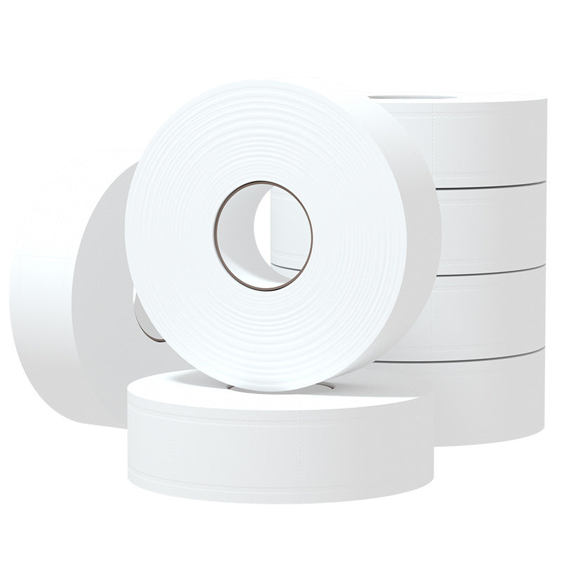 Flower large plate paper large roll bathroom special paper towel 6 rolls*450g whole box batch hotel commercial hand towel roll paper