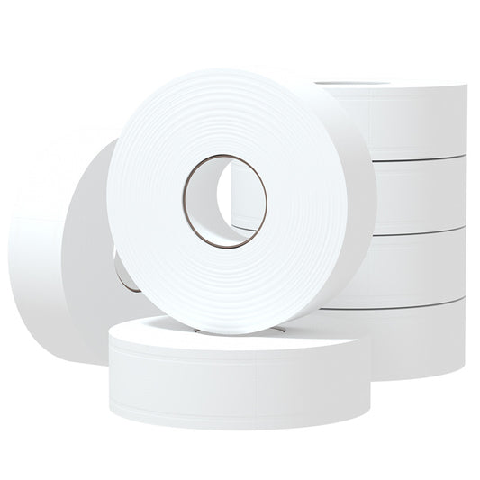 Flower large plate paper large roll bathroom special paper towel 6 rolls*450g whole box batch hotel commercial hand towel roll paper