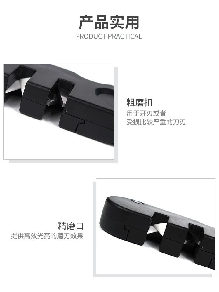 Multifunctional EDC Sharpening Tool, Outdoor Camping, Portable Multifunctional Tungsten Carbide Sharpener Sharpening Rod