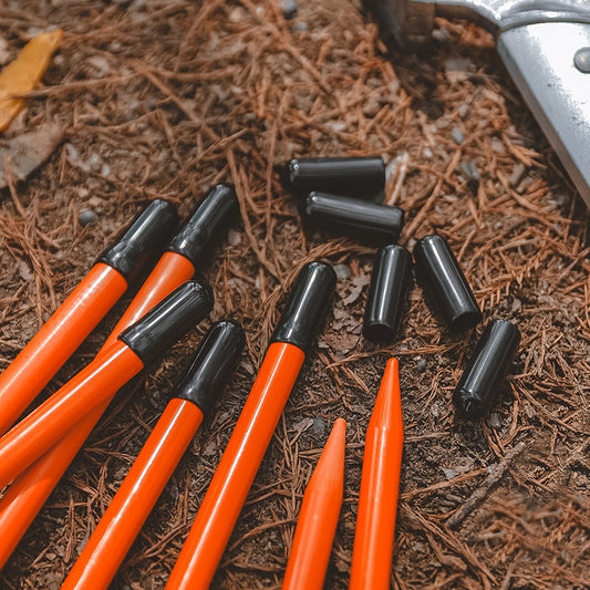 10 Floor Nail Caps PVC Large Diameter Safety Protection Steel Nails Outdoor Camping Awning Nails Silicone Protective Cover