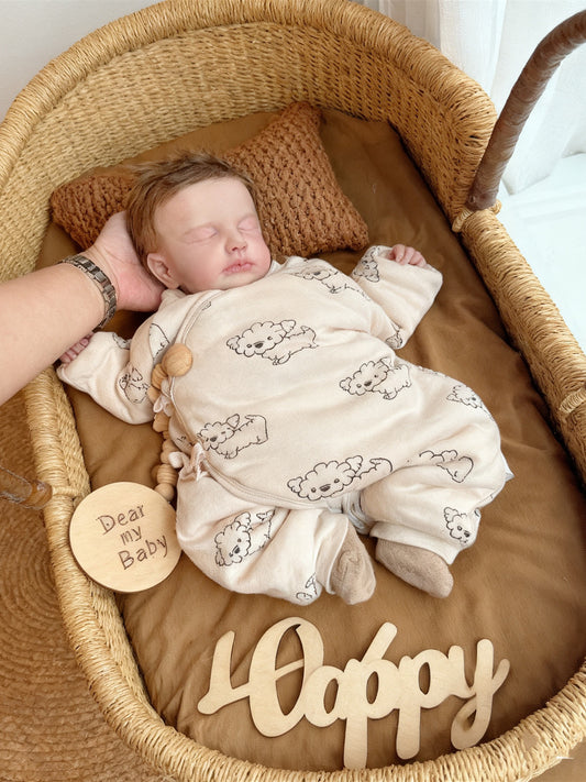 ins style newborn baby clothes A pure cotton autumn and winter padding 0 one March male and female baby full moon cotton clothes 52 yards