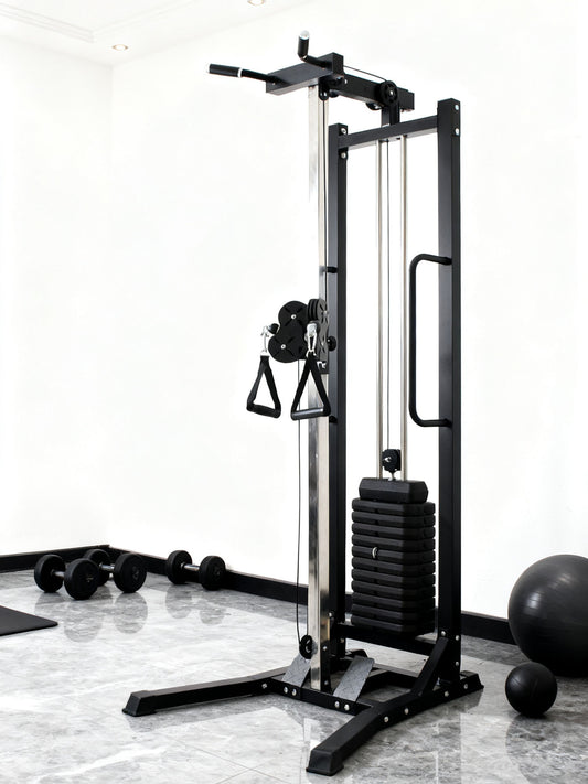 Unilateral gantry home fitness comprehensive pull-down rowing Smith machine training back equipment commercial bird training device