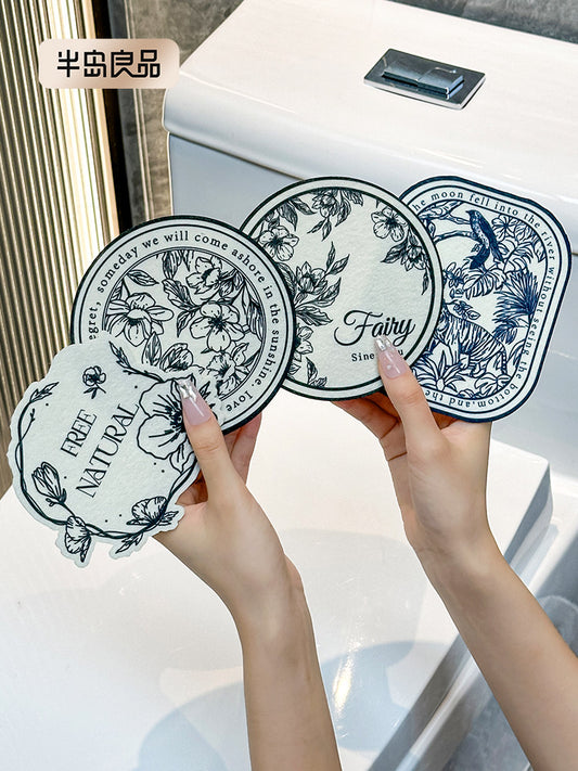 Light luxury toilet deodorizing stickers, bathroom toilet fragrance, bathroom deodorization, odor removal, toilet lid stickers, aromatherapy stickers